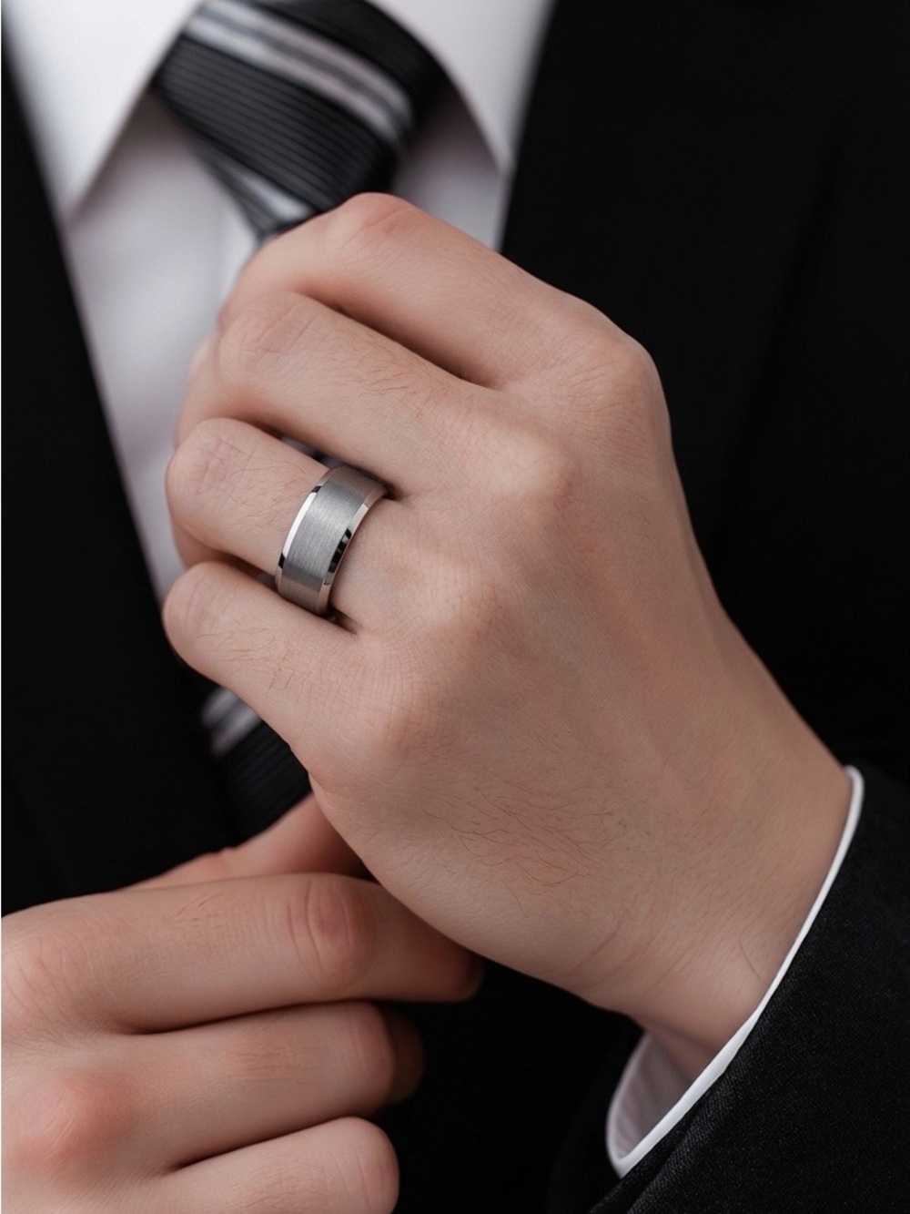 Tungsten Men’s Wedding Band